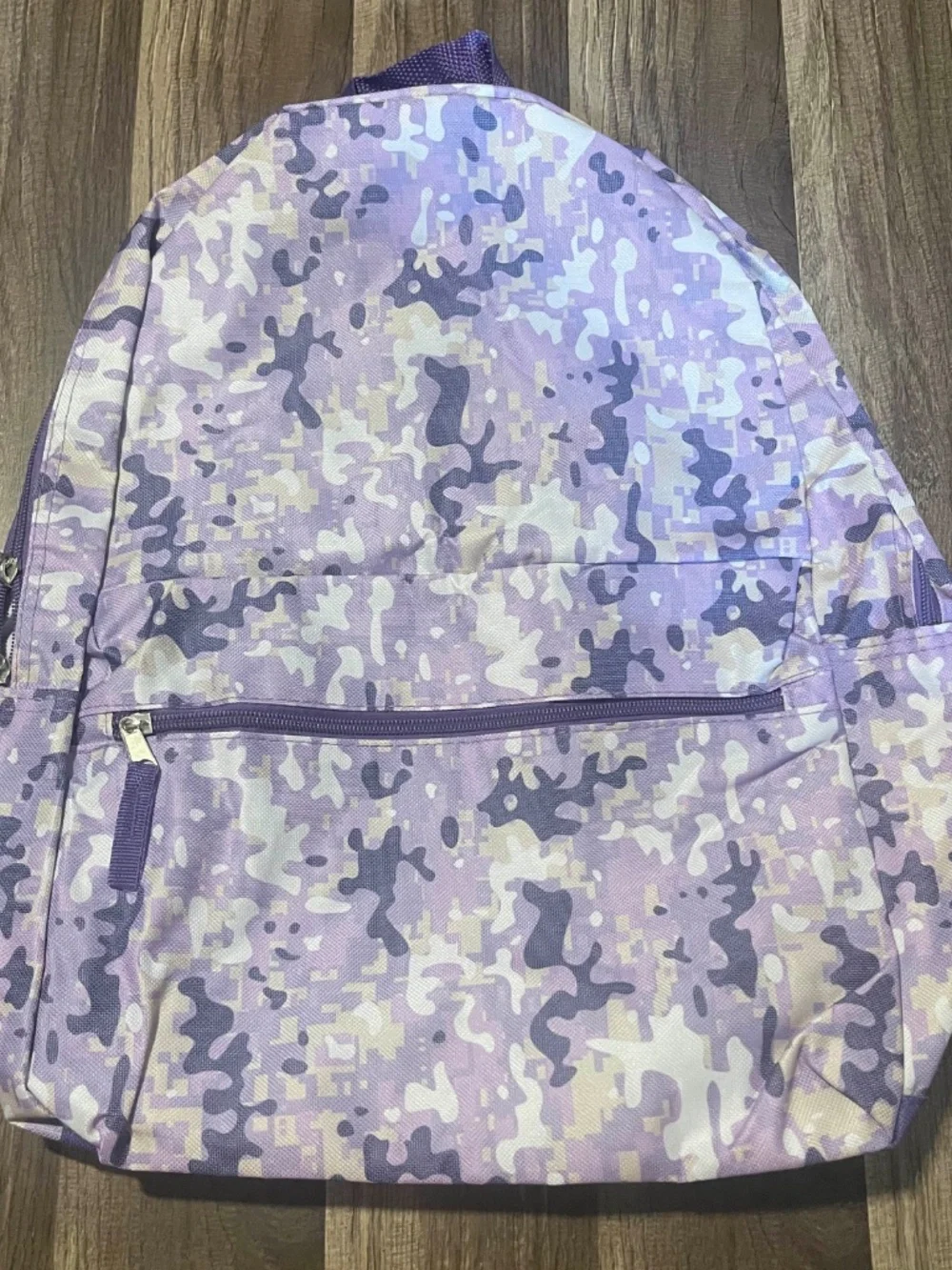 ProSport Purple Camouflage backpack